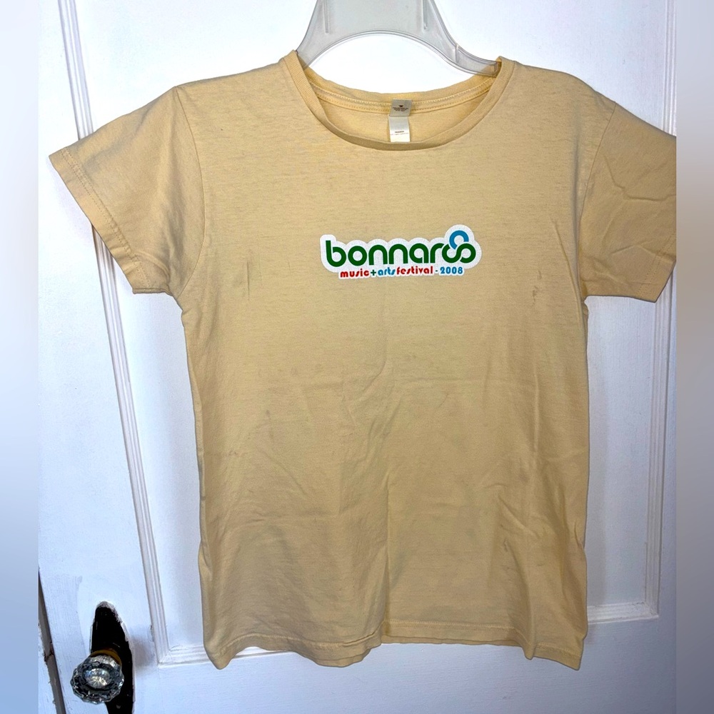 Vintage 2008 Bonnaroo line-up t-shirt
Size S.